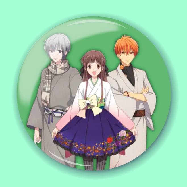 Аніме значок Кошик фруктів (Fruits Basket) 22, 56 мм