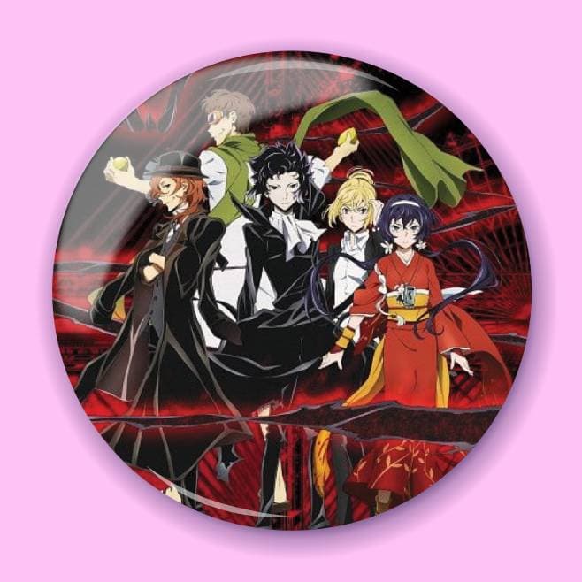 Значок по аніме Bungo Stray Dogs 4