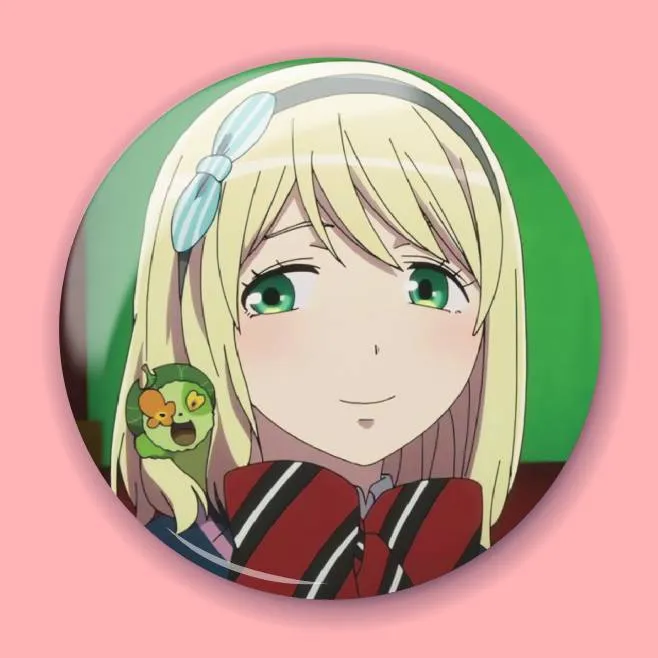 Аніме значок Блакитний екзорцист (Blue Exorcist) 12, 56 мм