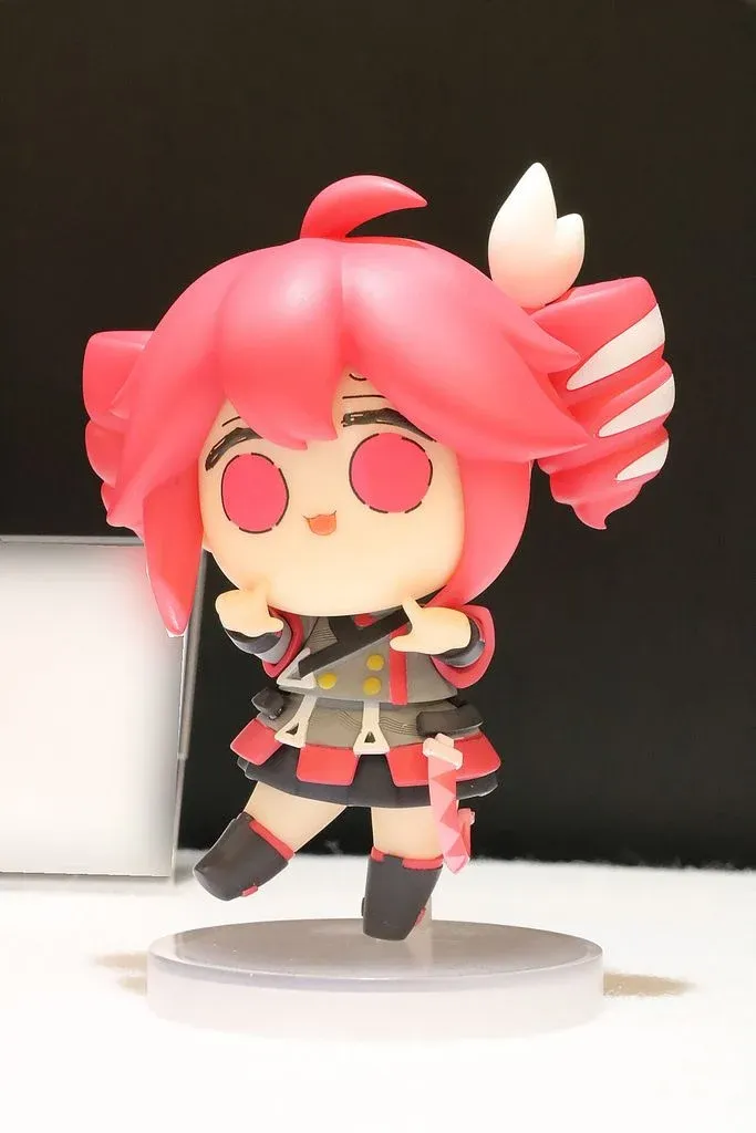 Аніме фігурка Касане Тето: костюм SV (Kasane Teto: SV Outfit Ver.) — UTAU / Synthesizer V, серія Deformed Figure, 11 см, виробник Konami 2