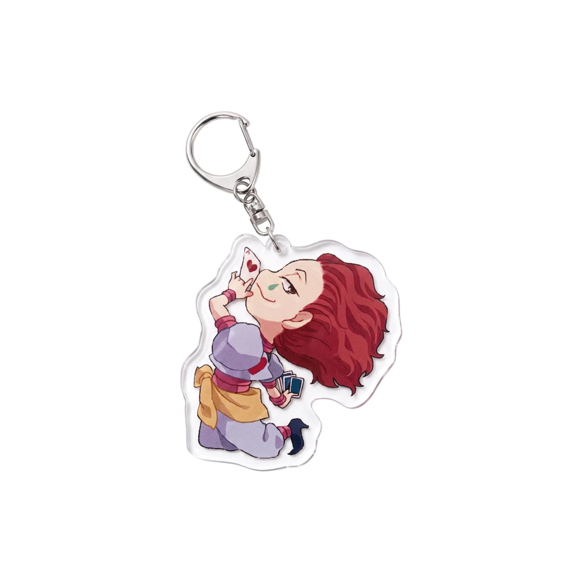 Акриловий аніме брелок Хісока Мороу (Hisoka Morow) — Хантер х Хантер (Hunter x Hunter)