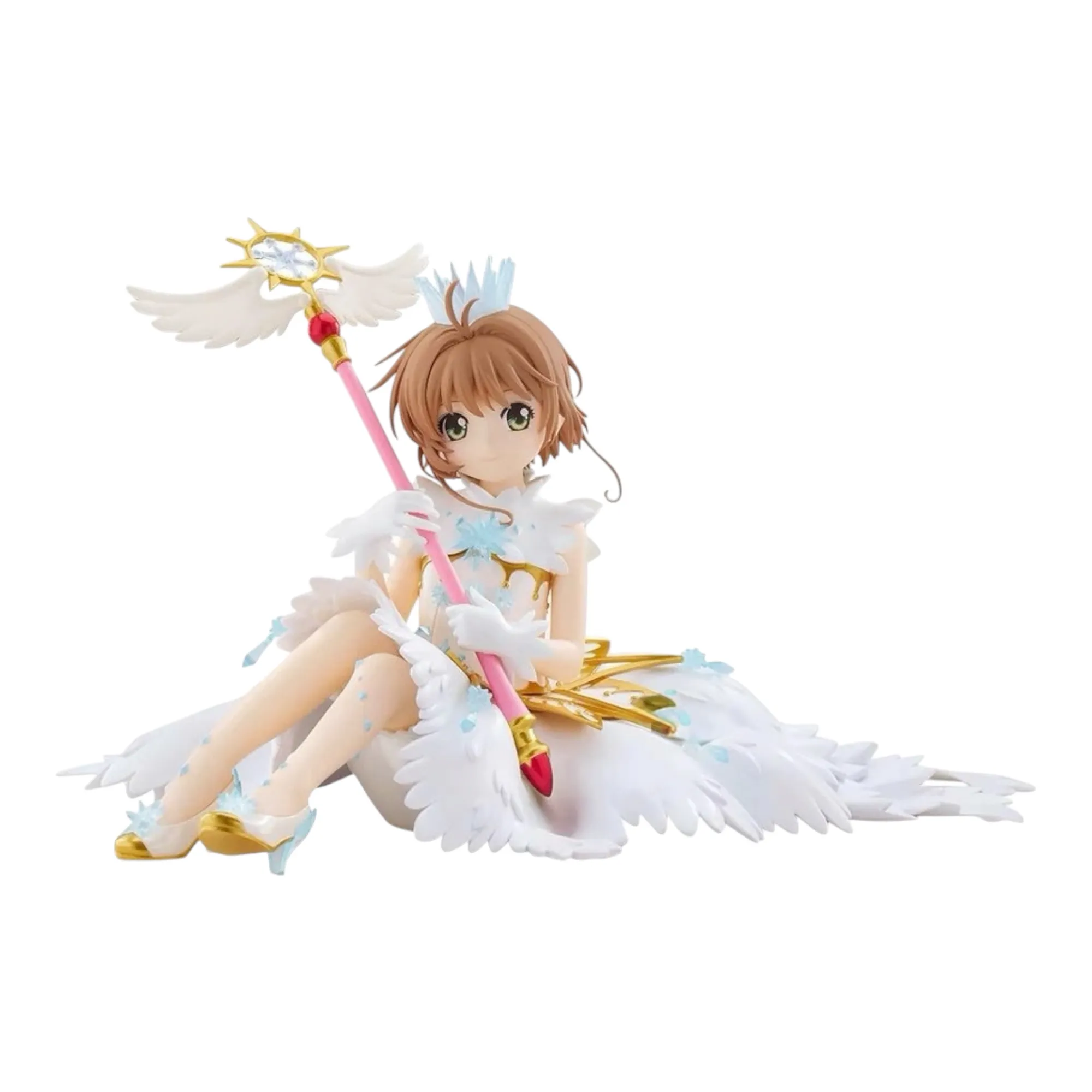 Аніме фігурка Сакура Кіномото II (Sakura Kinomoto II) — Картоловка Сакура (Cardcaptor Sakura Clear Card Arc), 14 см