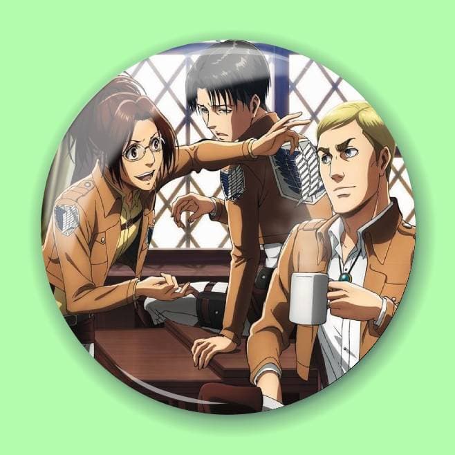 Аніме значок Атака титанів (Attack on Titan) 47, 56 мм