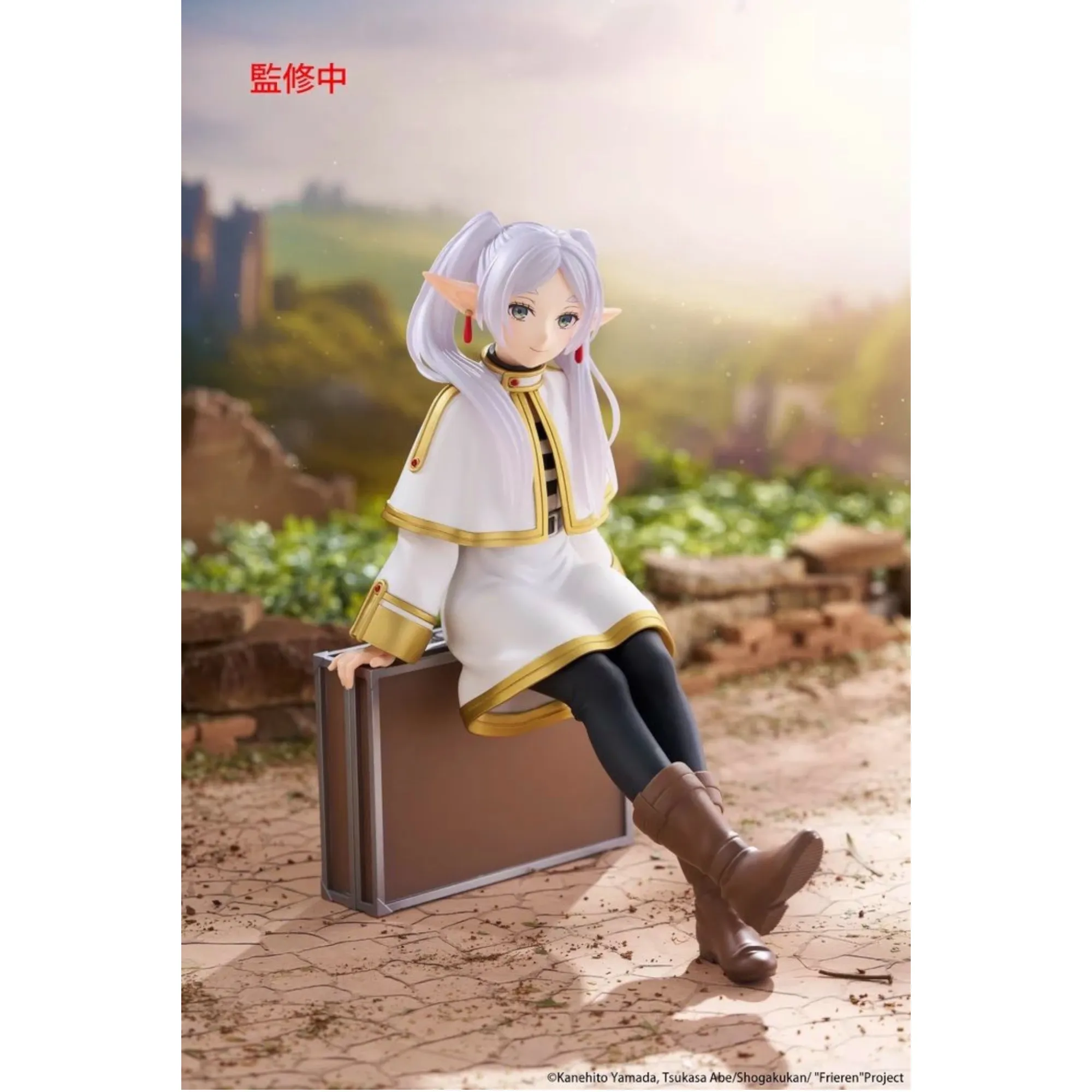 Аніме фігурка Фрірен (Frieren) Desktop Cute (Trunk Case Ver.) Taito — Фрірен, що проводжає в останню путь (Frieren: Beyond Journey's End), 18 см 2