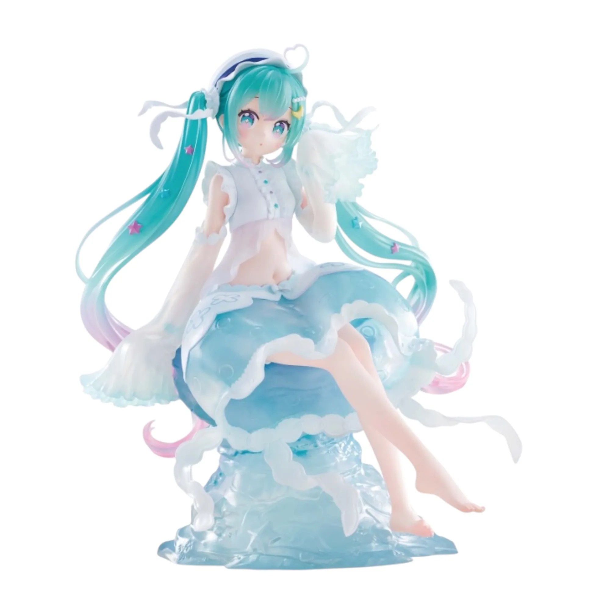 Аніме фігурка Хацуне Міку (Hatsune Miku: Jellyfish Ver.) — Вокалоїд (Vocaloid), серія Evolve Clearluxe, 20 см, виробник Banpresto