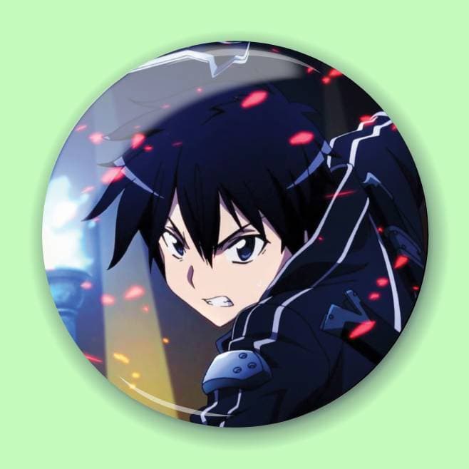 Аніме значок Мистецтво меча онлайн (Sword Art Online) 20, 56 мм