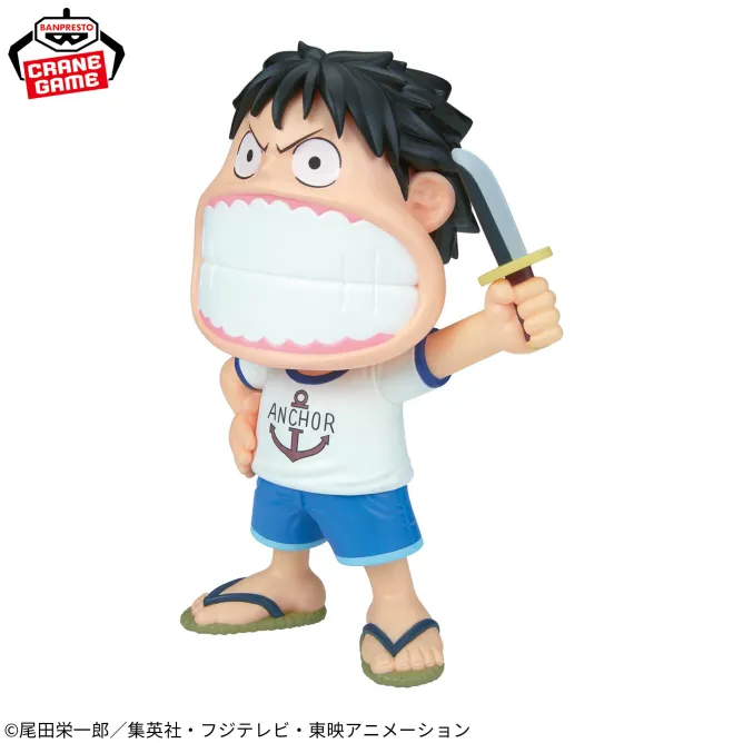Аніме фігурка Монкі Д. Луффі (Monkey D. Luffy) — Ван Піс (One Piece), серія Big Sofvimates 15 см 4