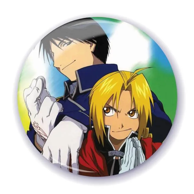 Аніме значок Сталевий алхімік (Fullmetal Alchemist) 4, 56 мм