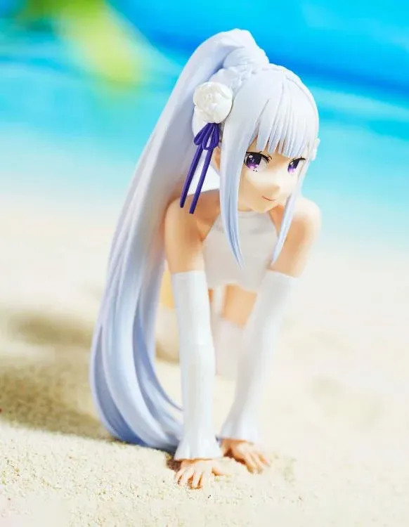 Аніме фігурка Емілія (Emilia) Celestial vivi Banpresto — Переродження: Життя в іншому світі з нуля (Re:Zero - Starting Life in Another World), 13 см 5