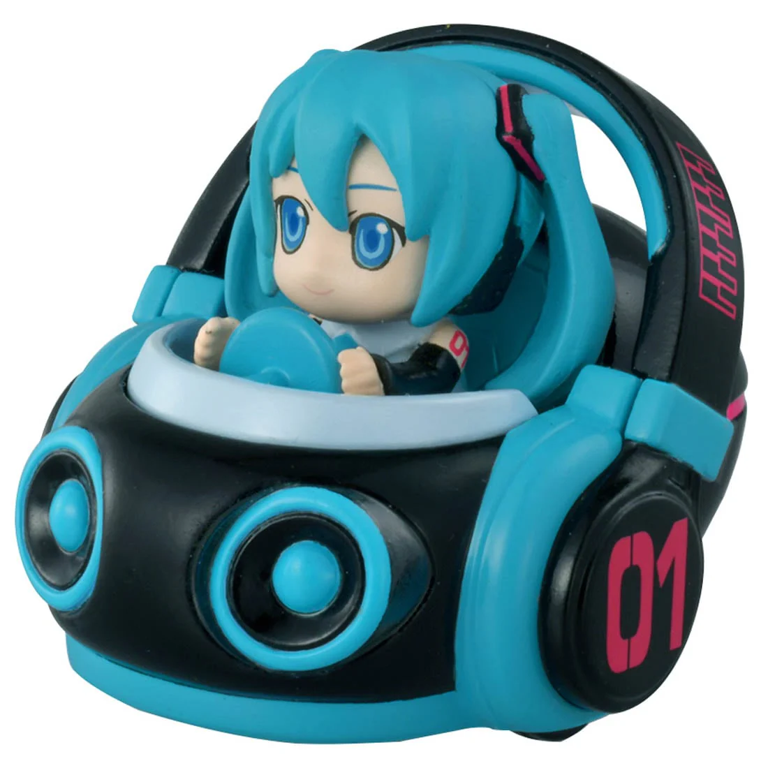Аніме фігурка-машинка Хацуне Міку (Hatsune Miku) Dream TOMICA No.160 — Хацуне Міку (Hatsune Miku), 5 см 2