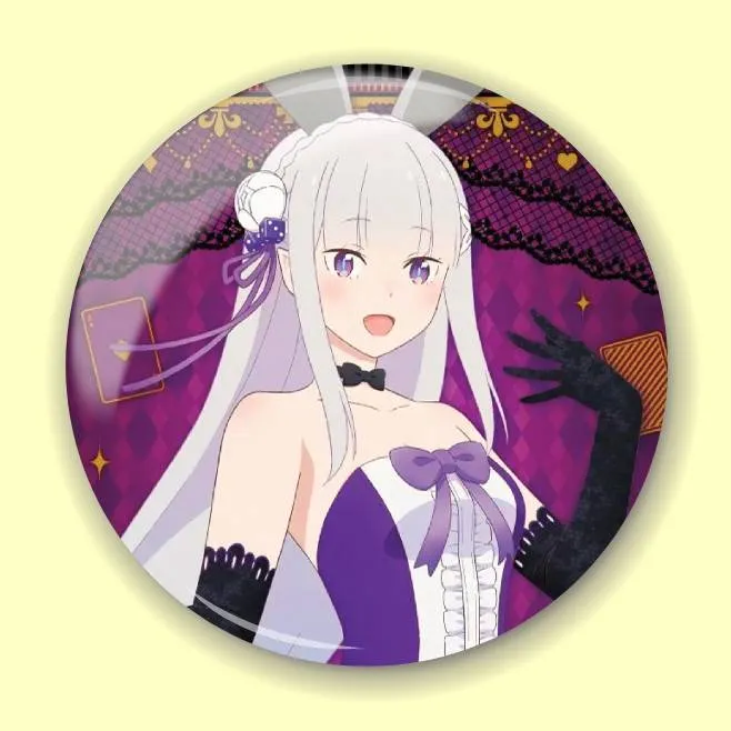 Аніме значок Переродження: Життя в іншому світі з нуля (Re:Zero Starting Life in Another World) 11, 56 мм