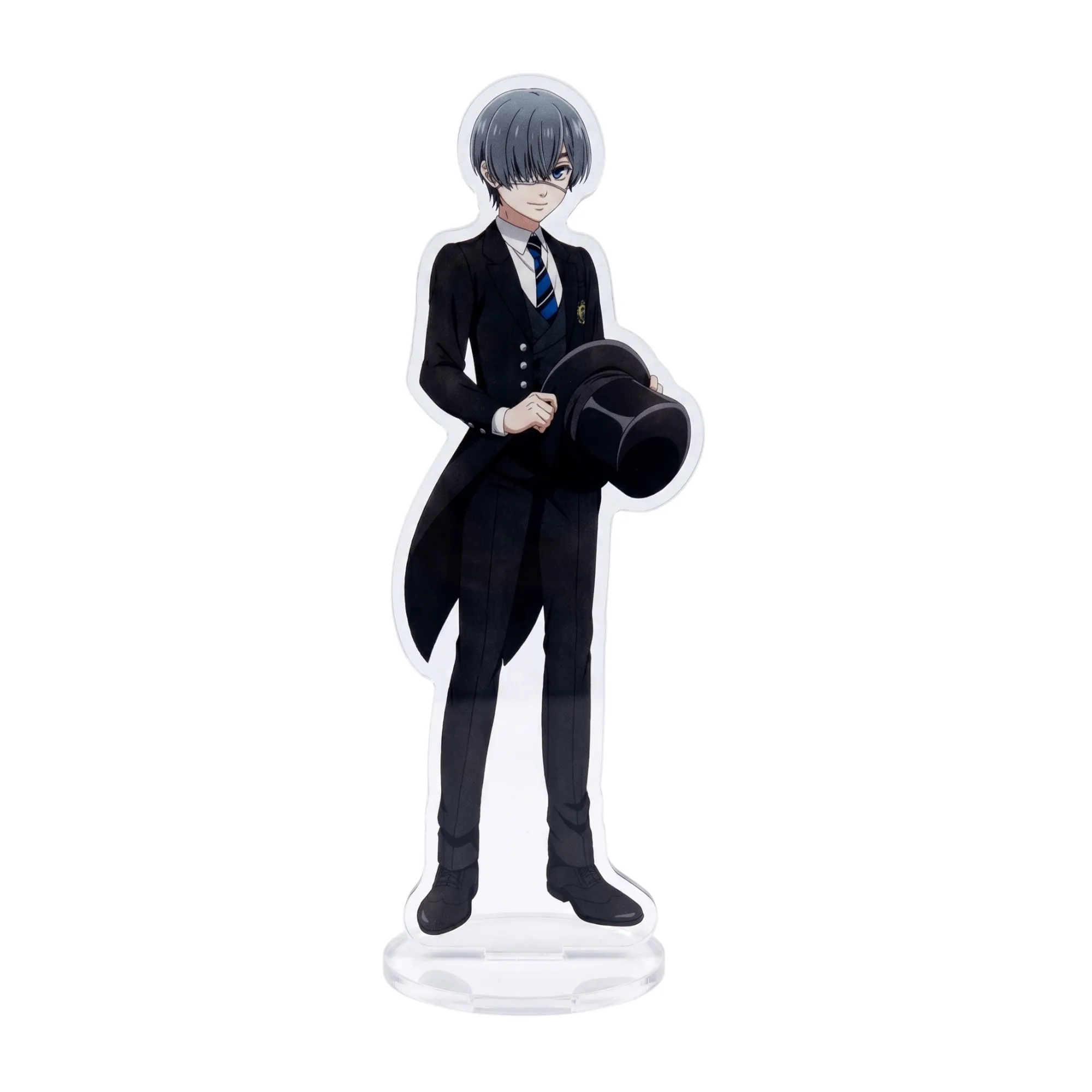 Аніме акриловий стенд Сіель Фантомхайв (Ciel Phantomhive) — Темний дворецький (Black Butler), 15 см