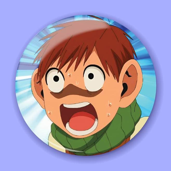 Аніме значок Смаколики з підземелля (Delicious in Dungeon) 26, 56 мм