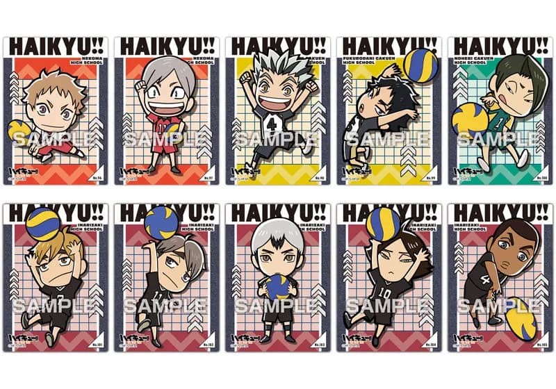 Аніме картки — Волейбол!! До вершини (Haikyu!! TO THE TOP), серія Clear Card Collection 2, виробник Ensky 6