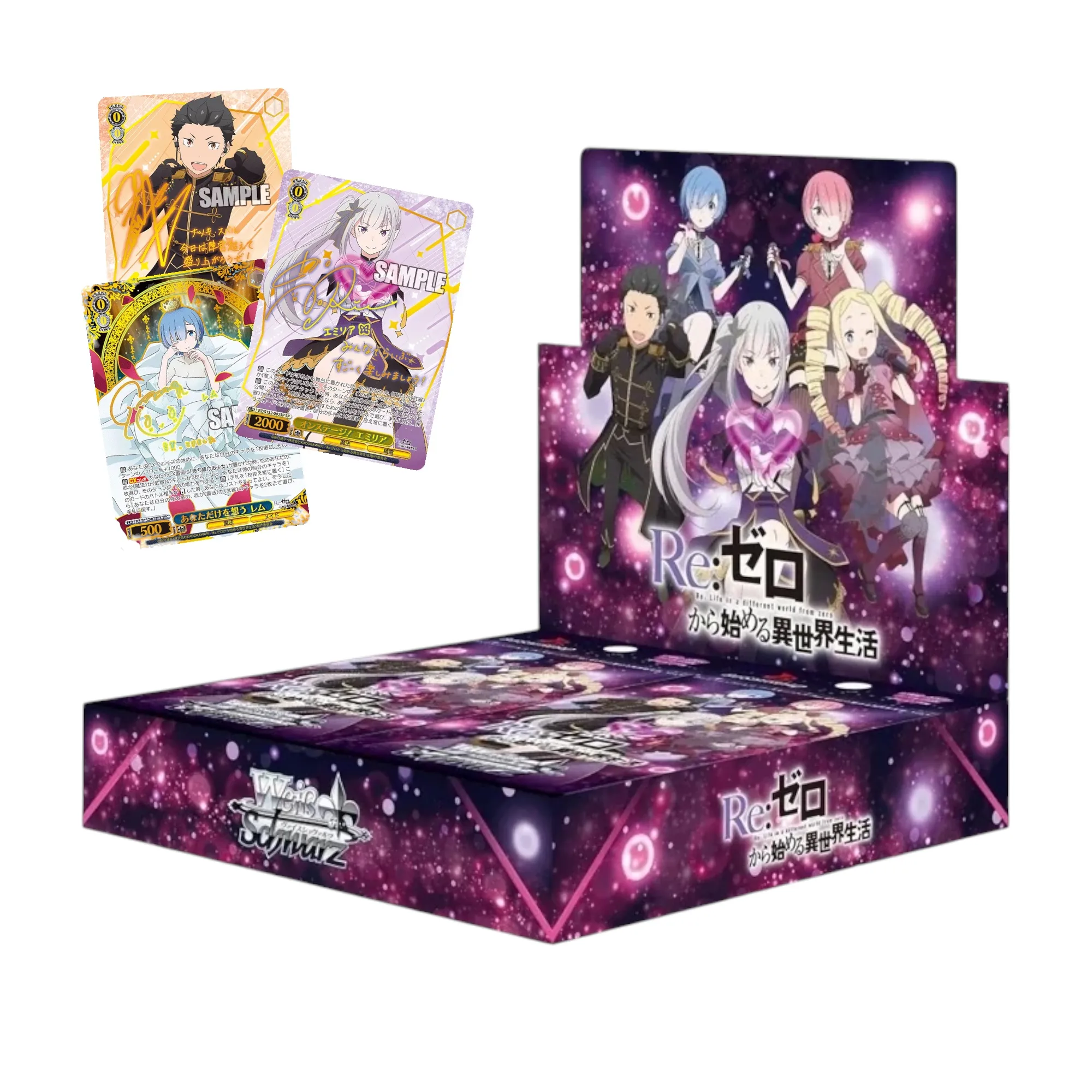 Аніме картка — Re:Zero — Життя з нуля в іншому світі (Re:Zero - Starting Life in Another World Vol. 4), серія Weiß Schwarz, виробник Bushiroad