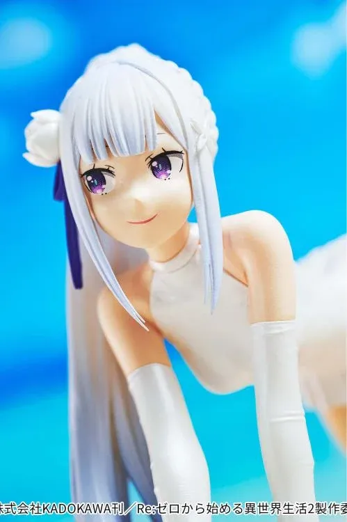 Аніме фігурка Емілія (Emilia) Celestial vivi Banpresto — Переродження: Життя в іншому світі з нуля (Re:Zero - Starting Life in Another World), 13 см 3