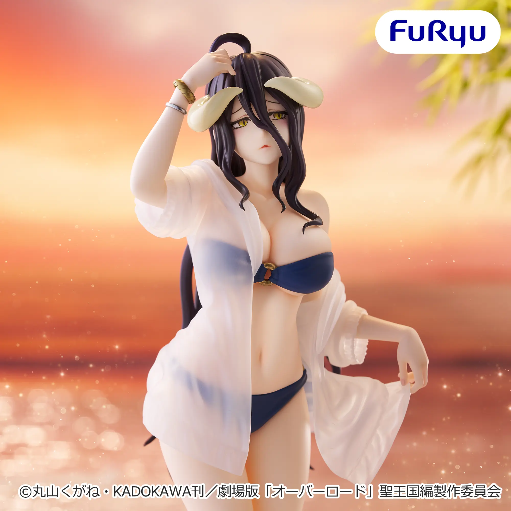 Аніме фігурка Альбедо (Albedo: Aqua Ver.) — Повелитель (Overlord), серія Trio-Try-iT, 20 см, виробник FuRyu 3