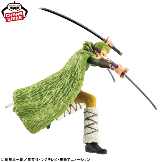 Аніме фігурка Ророноа Зоро (Roronoa Zoro) — Ван Піс (One Piece), серія Cross Posing, 18 см, виробник Banpresto 4