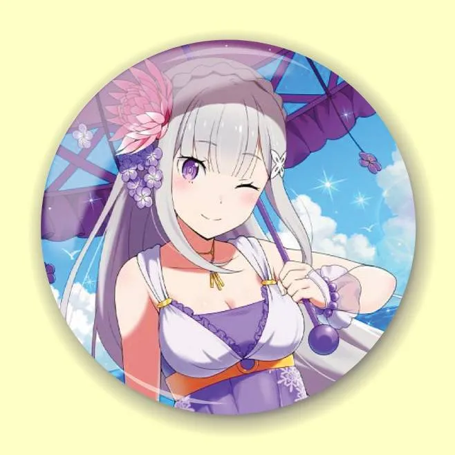 Аніме значок Переродження: Життя в іншому світі з нуля (Re:Zero Starting Life in Another World) 17, 56 мм