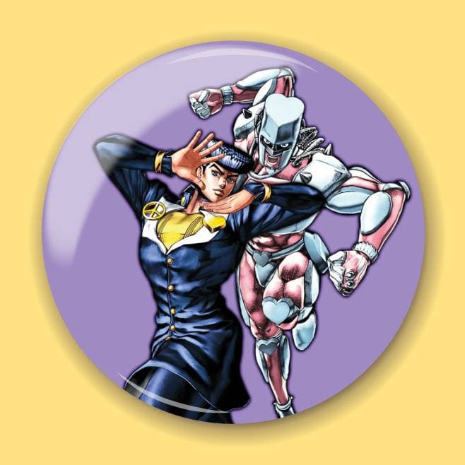 Аніме значок Неймовірні пригоди ДжоДжо (JoJo's Bizarre Adventure) 8, 56 мм, глянець