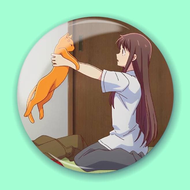 Аніме значок Кошик фруктів (Fruits Basket) 14, 56 мм, Глянець