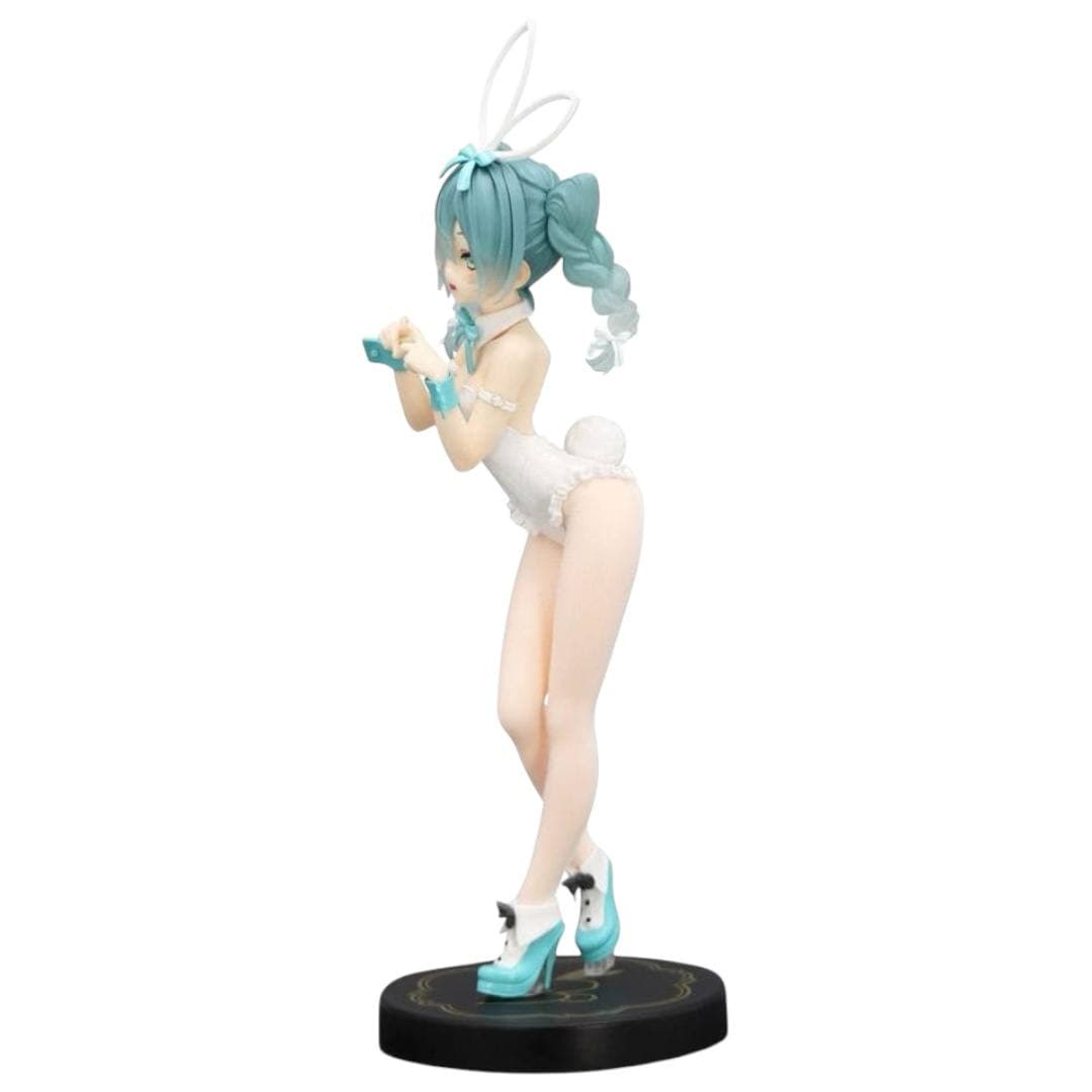 Аніме фігурка Хацуне Міку (Hatsune Miku) BiCute Bunnies Rurudo White Color ver. Furyu — Хацуне Міку (Hatsune Miku), 27 см 2