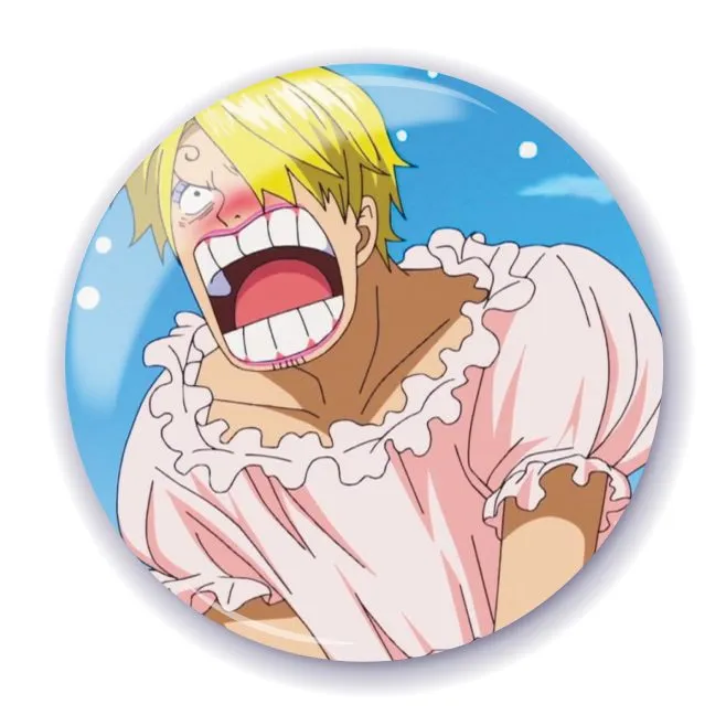 Аніме значок Ван Піс (One Piece) 108, 56 мм, глянець