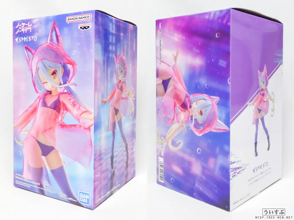 Аніме фігурка Шіро (Shiro) ESPRESTO Glittery raincoat Banpresto — Без гри нема життя (No Game No Life), 20 см 3