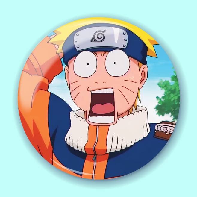 Аніме значок Наруто (Naruto) 65, 56 мм