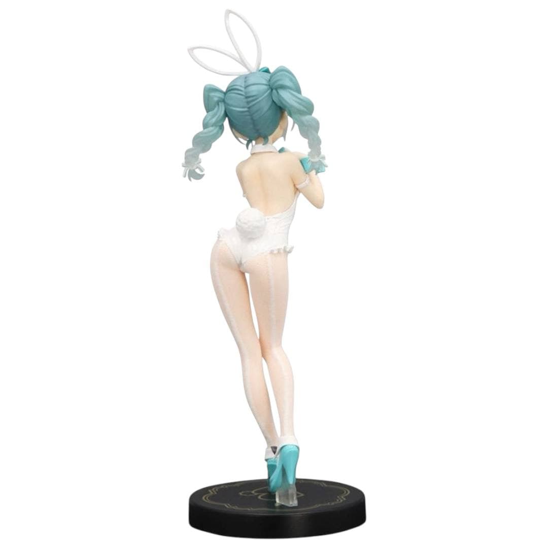 Аніме фігурка Хацуне Міку (Hatsune Miku) BiCute Bunnies Rurudo White Color ver. Furyu — Хацуне Міку (Hatsune Miku), 27 см 3