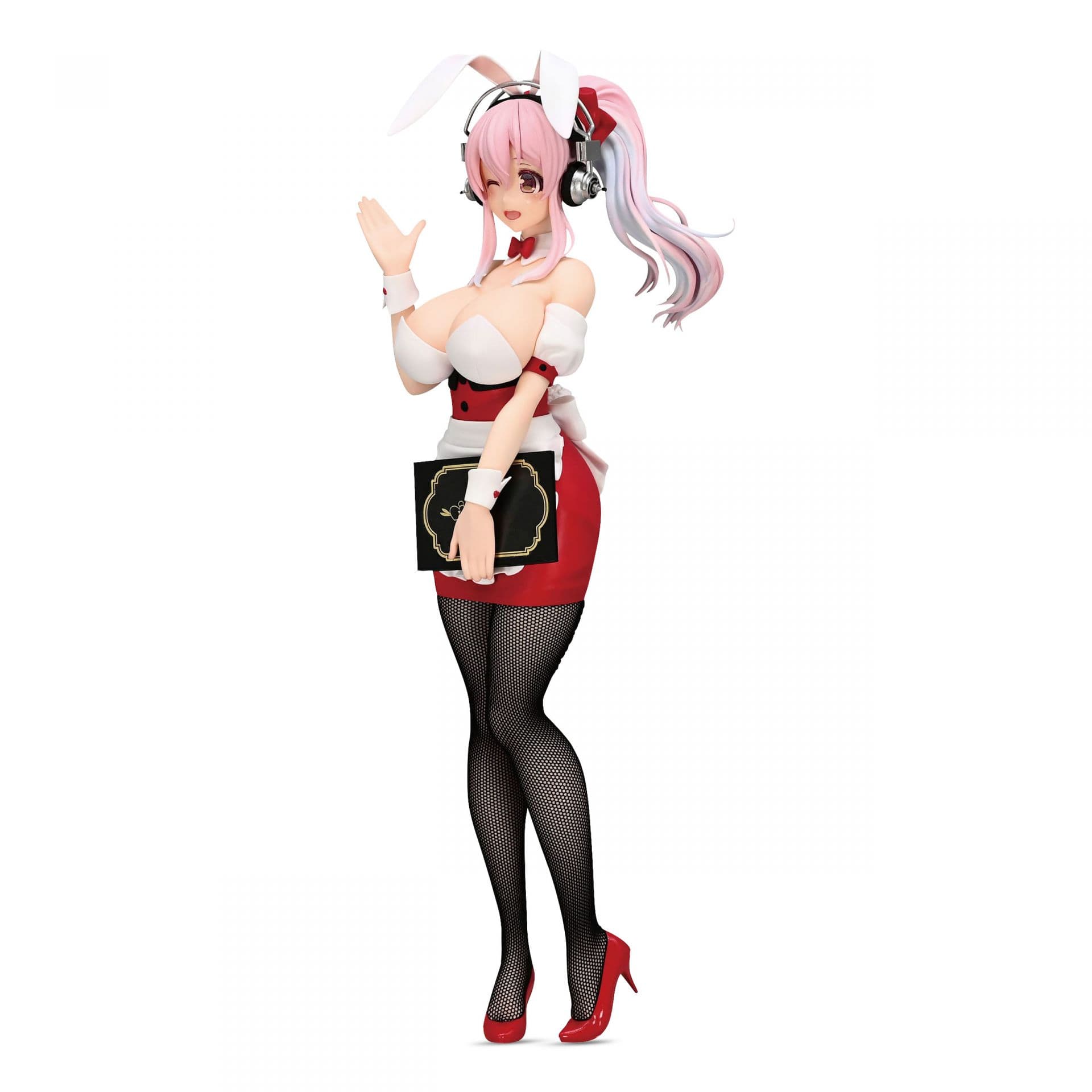 Аніме фігурка Супер Соніко (Super Sonico) BiCute Bunnies Waitress ver. Furyu — Супер Соніко (Super Sonico), 28 см 2