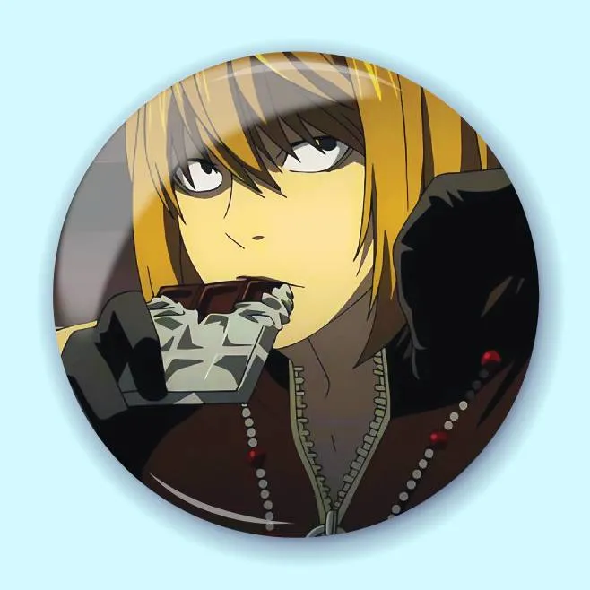 Аніме значок Зошит смерті (Death Note) 17, 56 мм