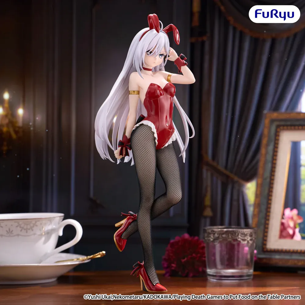 Аніме фігурка Юкі (Yuki) Bunny Ver. — Смертельні ігри як засіб до існування (Playing Death Games to Put Food on the Table), серія BiCute Bunnies 25 см 3