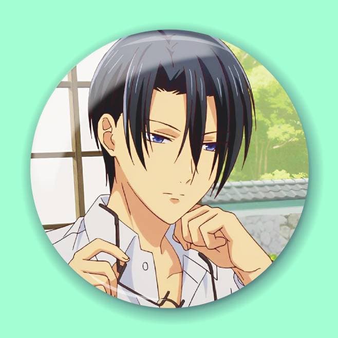 Аніме значок Кошик фруктів (Fruits Basket) 8, 56 мм, глянець