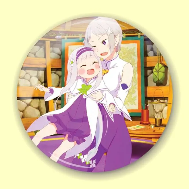 Аніме значок Переродження: Життя в іншому світі з нуля (Re:Zero Starting Life in Another World) 35, 56 мм