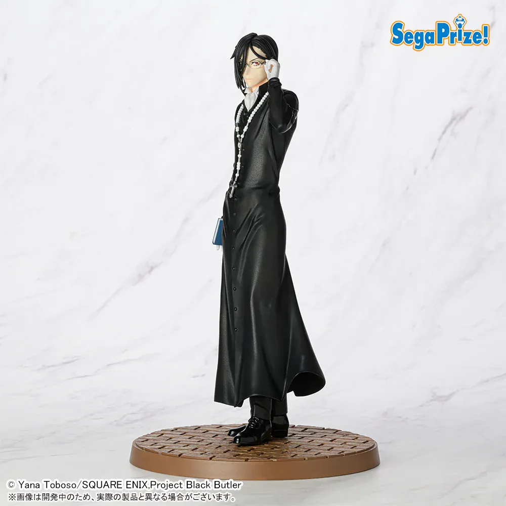 Аніме фігурка Себастьян Мікаеліс (Sebastian Michaelis) Boarding School Arc Sega — Темний дворецький (Black Butler), 22 см 6