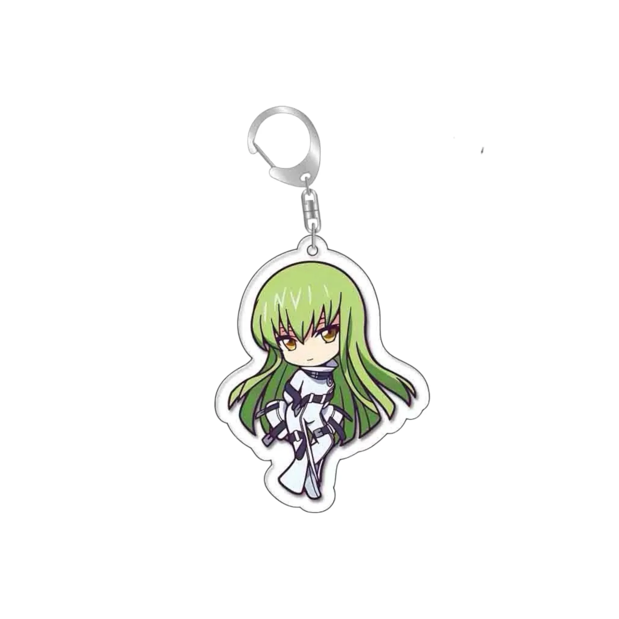 Акриловий брелок С.С. (C.C.) — Код Гіас (Code Geass), аніме прикраса, 5 см