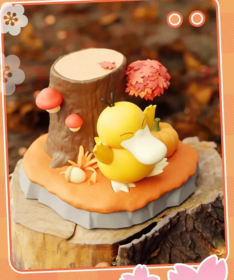 Аніме фігурка Псайдак (Psyduck) — Покемон (Pokemon), серія Langbowang Wilderness Ornaments, 8 см 3