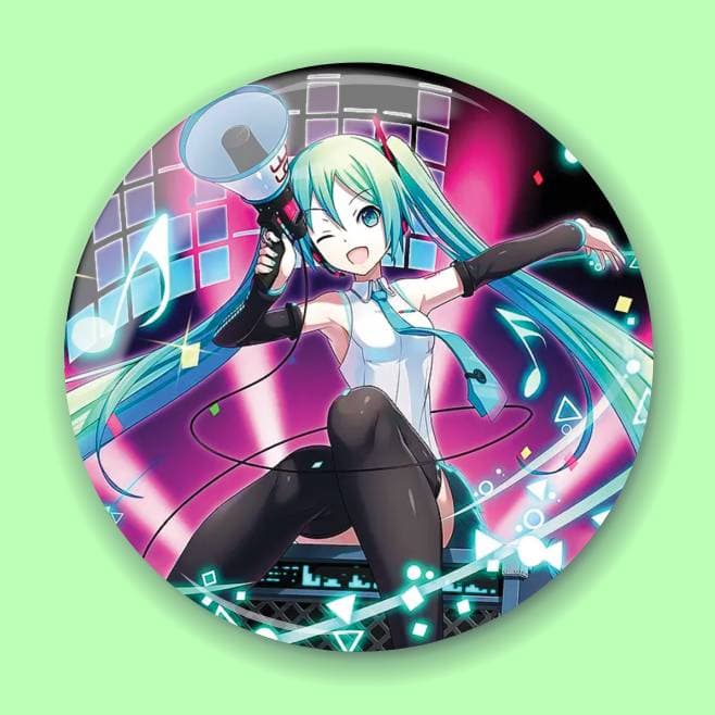 Аніме значок Хацуне Міку (Hatsune Miku) — Хацуне Міку (Hatsune Miku) 36, 56 мм, Глянець