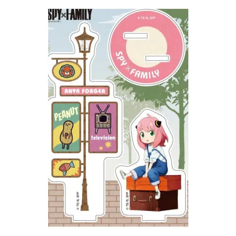 Аніме акриловий стенд Аня Форджер (Anya Forger) — Сім'я шпигуна (Spy x Family), 15 см 2