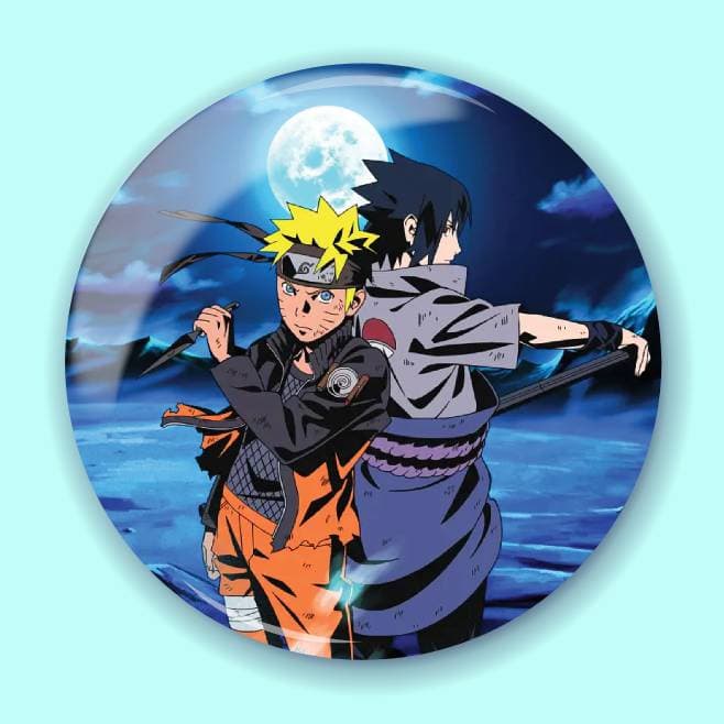 Аніме значок Наруто (Naruto) 84, 56 мм, глянець