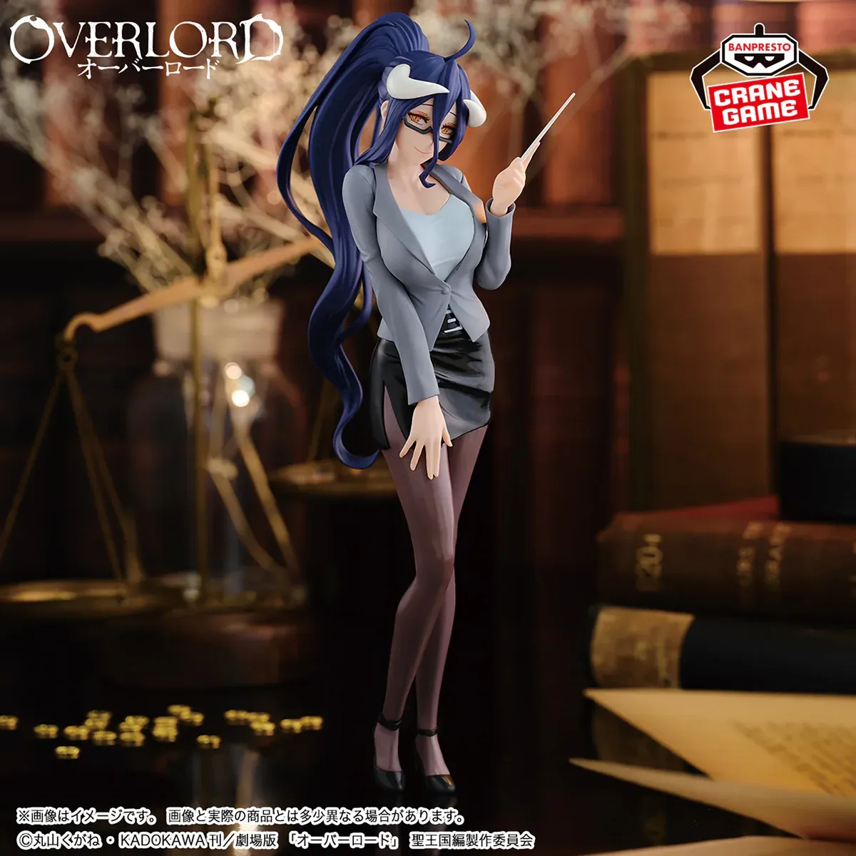 Аніме фігурка Альбедо (Albedo) Teacher Style Ver. Banpresto — Повелитель (Overlord), 20 см 3