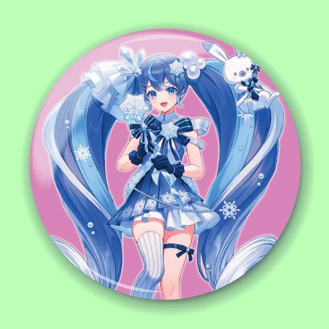 Аніме значок Хацуне Міку (Hatsune Miku) — Хацуне Міку (Hatsune Miku) Piapro Characters 50, 56 мм