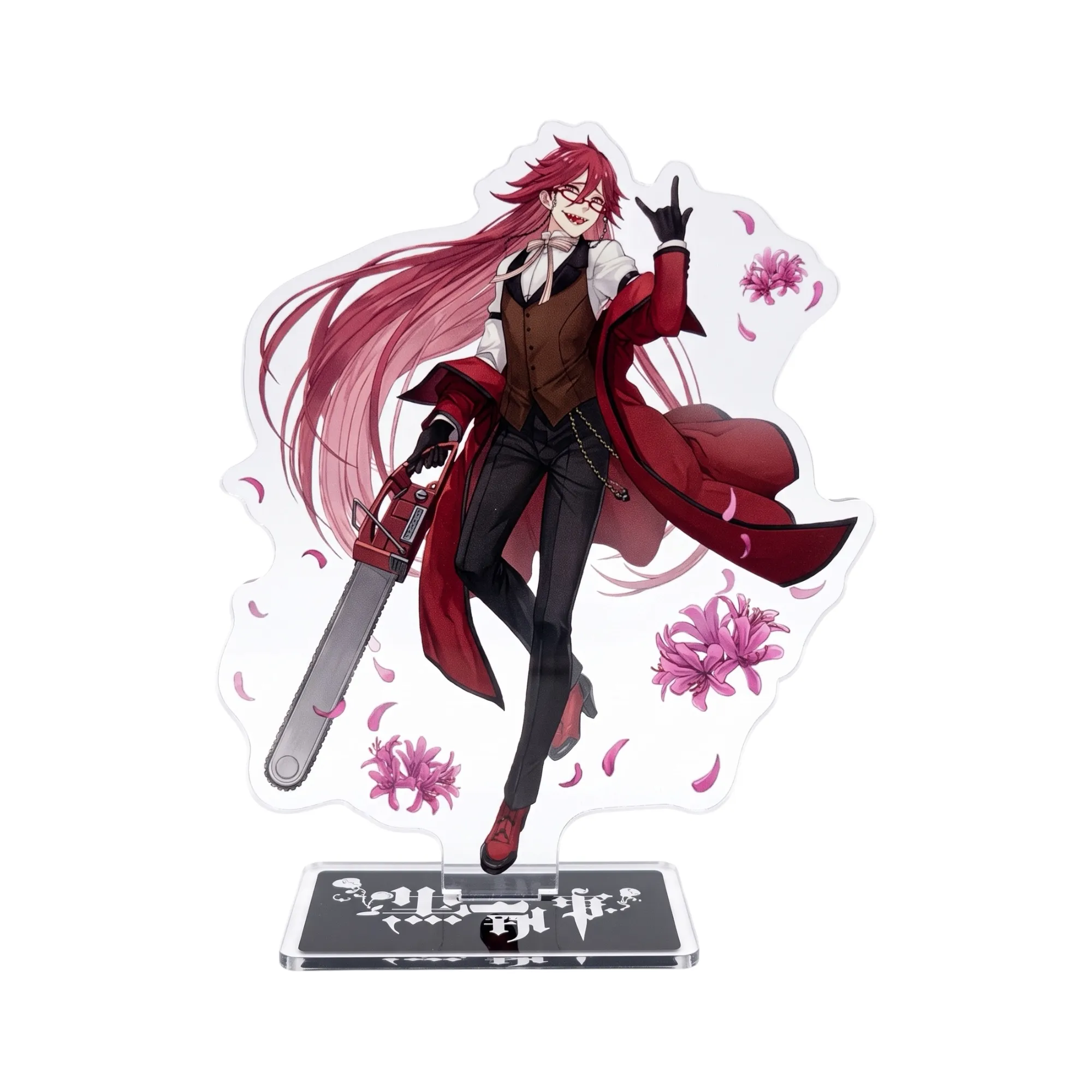 Аніме акриловий стенд — Темний дворецький (Black Butler), 13 см
