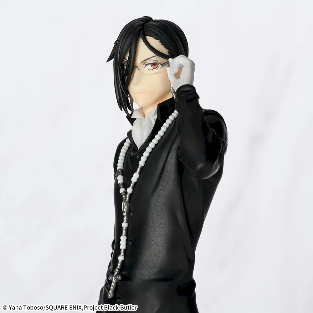 Аніме фігурка Себастьян Мікаеліс (Sebastian Michaelis) Boarding School Arc Sega — Темний дворецький (Black Butler), 22 см 2