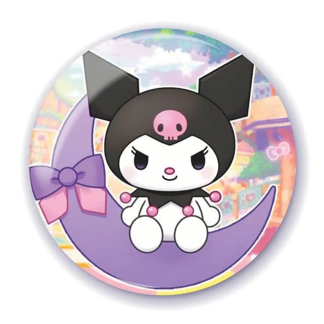 Аніме значок Куромі (Kuromi) - Sanrio 3, 56 мм