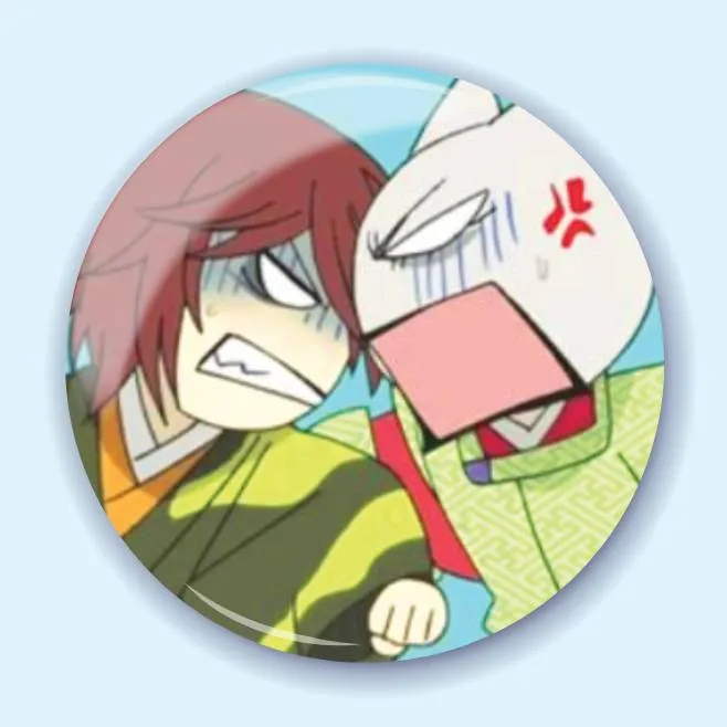 Аніме значок Приємно познайомитись, Бог (Kamisama Kiss) 3, 56 мм, глянець