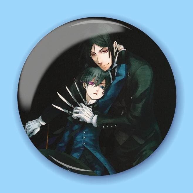 Аніме значок Темний дворецький (Black Butler) 26, 56 мм, глянець