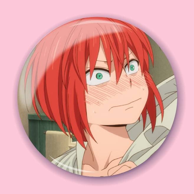 Аніме значок Наречена чаклуна (The Ancient Magus' Bride) 9, 56 мм