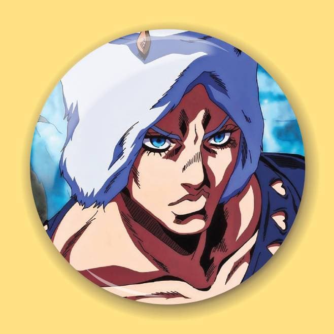 Аніме значок Неймовірні пригоди ДжоДжо (JoJo's Bizarre Adventure) 14, 56 мм